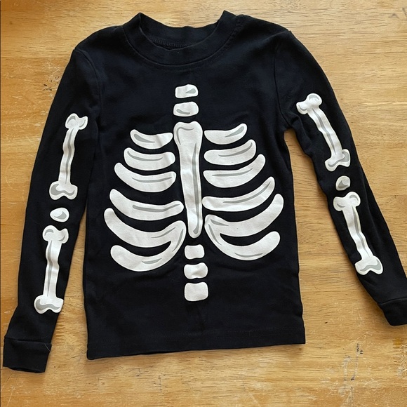 Kids Skeleton Costume Set - Black and White - Picture 2 of 5